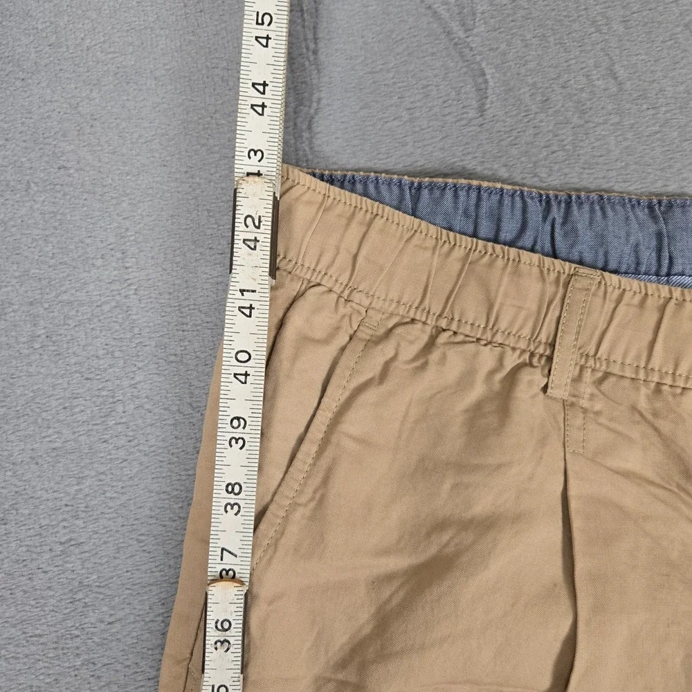 Vineyard Vines Pants Mens XL Beige Chino Linen Cotton Pull On Pleated Casual NWT